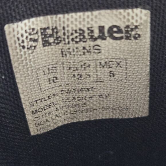 BLAUER Tactical Waterproof Boots Men's 6" Clash WP Black Size 10 BOA Cable - Picture 11 of 12